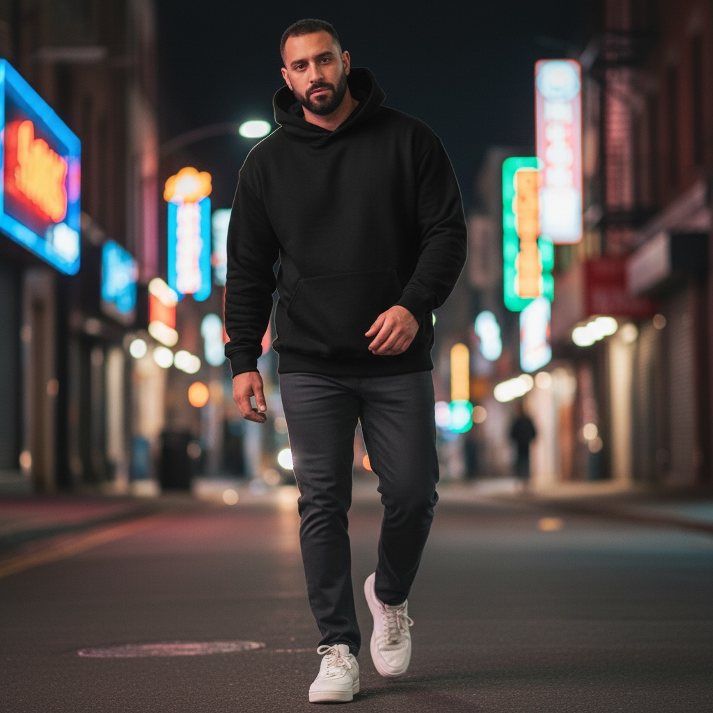 Axios Black Hoodie — Built for the Grind